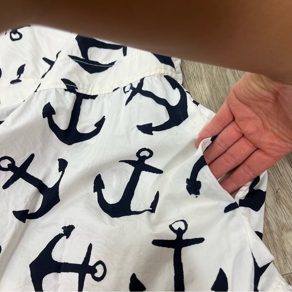 J. Crew Anchor Nautical Dress size 2 with pockets - Picture 6 of 9